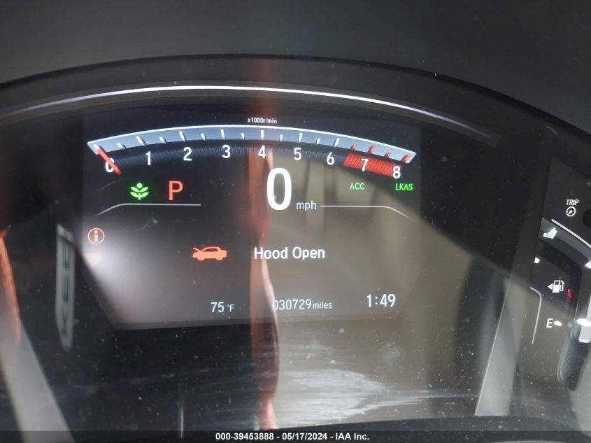 2021 Honda Cr-V 2Wd Ex VIN: 2HKRW1H59MH406962 Lot: 39453888