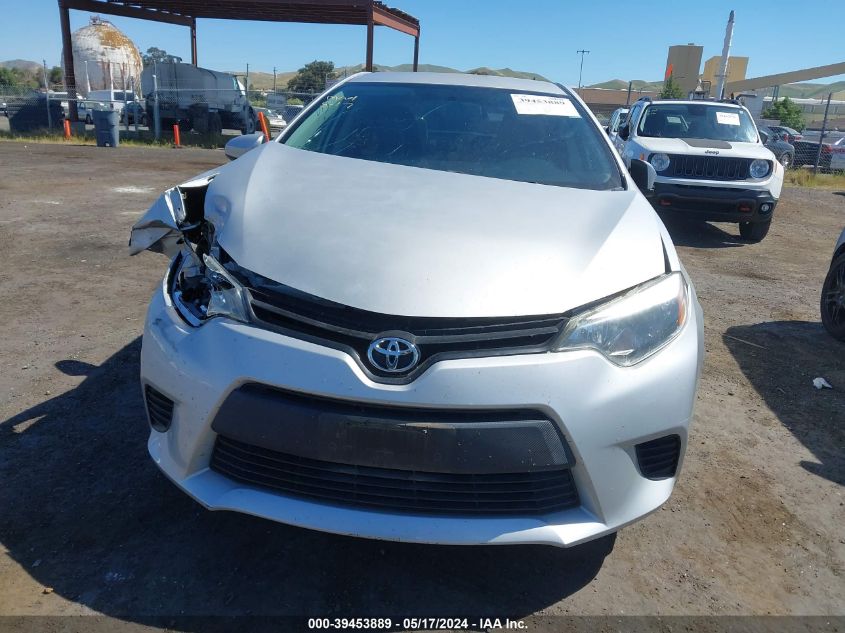 2014 Toyota Corolla Le VIN: 5YFBURHE9EP170839 Lot: 39453889