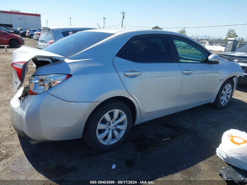 2014 Toyota Corolla Le VIN: 5YFBURHE9EP170839 Lot: 39453889