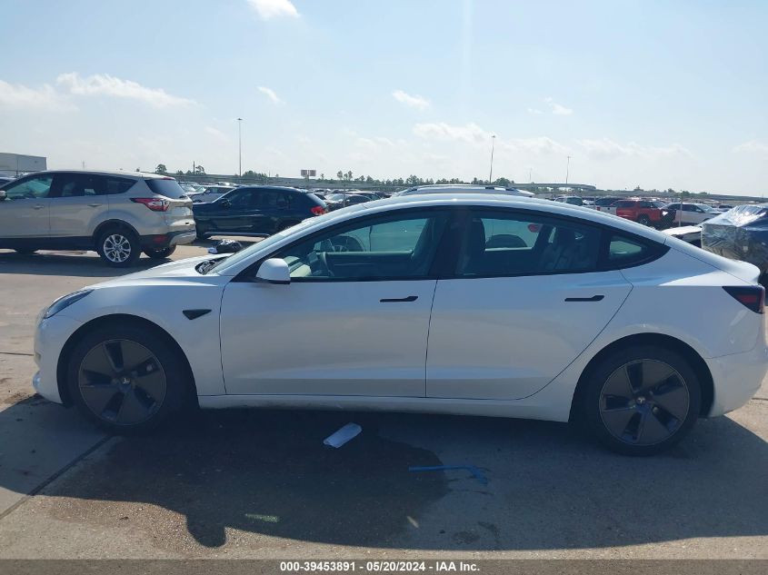 2023 Tesla Model 3 Rear-Wheel Drive VIN: 5YJ3E1EA8PF606955 Lot: 39453891