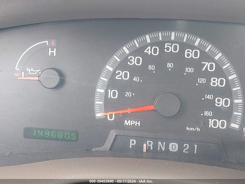 2001 Ford F-150 Xl/Xlt VIN: 1FTPF17L91NA34347 Lot: 39453890