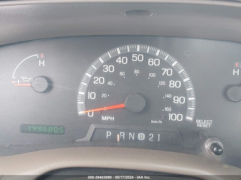 2001 Ford F-150 Xl/Xlt VIN: 1FTPF17L91NA34347 Lot: 39453890