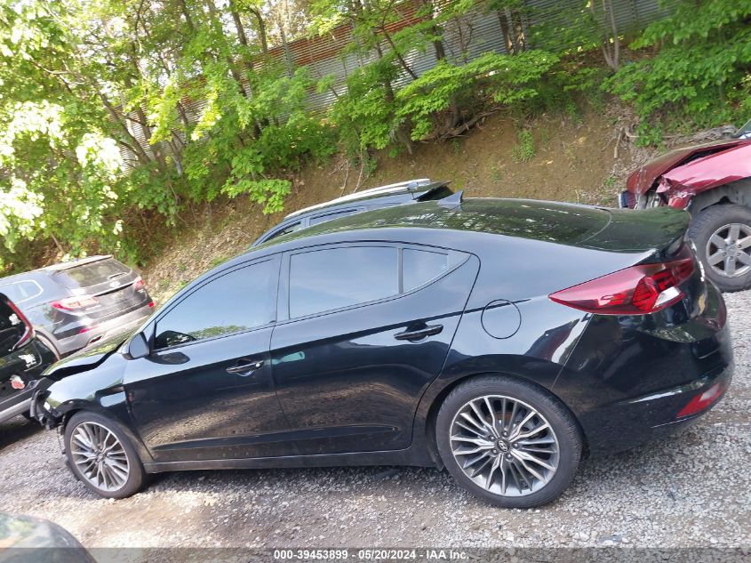 2019 Hyundai Elantra Sel VIN: 5NPD84LF8KH448378 Lot: 39453899