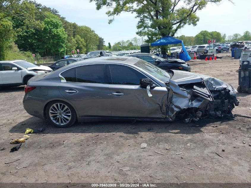 2021 Infiniti Q50 Luxe Awd VIN: JN1EV7BR2MM751002 Lot: 39453909