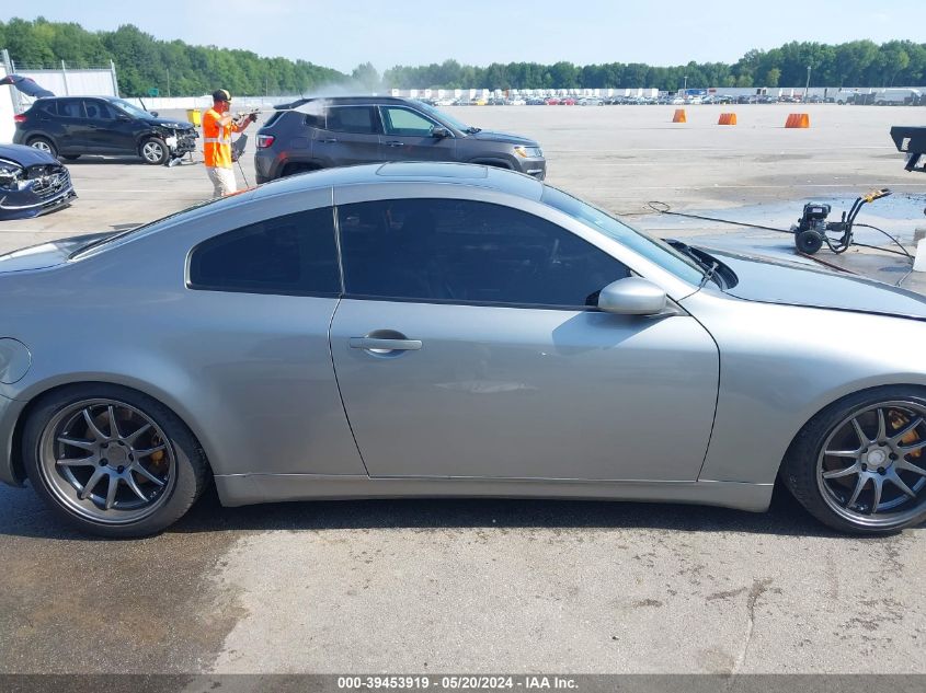 2003 Infiniti G35 Base W/6 Speed Manual VIN: JNKCV54EX3M216967 Lot: 39453919