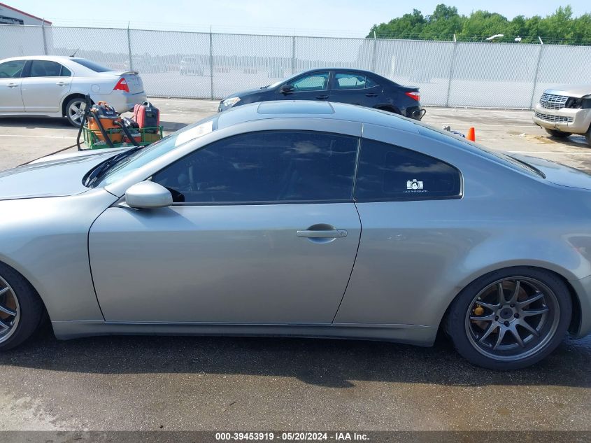 2003 Infiniti G35 Base W/6 Speed Manual VIN: JNKCV54EX3M216967 Lot: 39453919