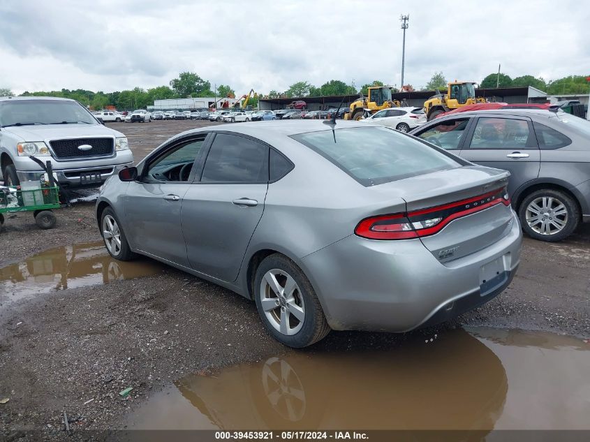 2015 Dodge Dart Sxt VIN: 1C3CDFBB1FD378658 Lot: 39453921