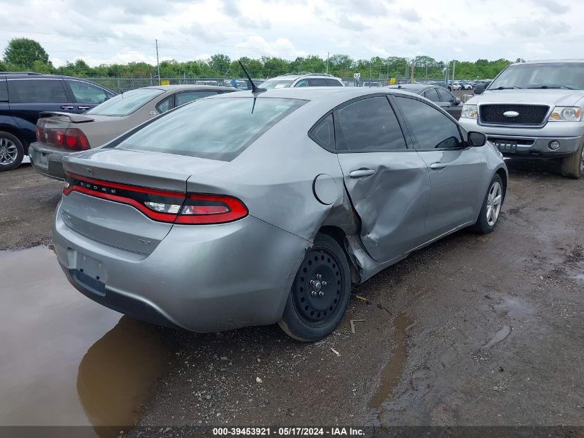 2015 Dodge Dart Sxt VIN: 1C3CDFBB1FD378658 Lot: 39453921