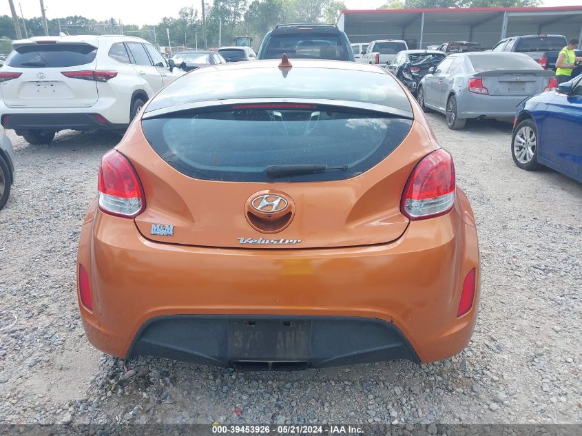 2016 Hyundai Veloster VIN: KMHTC6AD7GU296674 Lot: 39453926