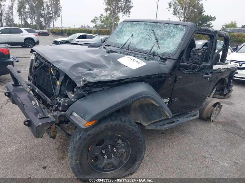 2018 Jeep Wrangler Sport 4X4 VIN: 1C4GJXAN8JW229376 Lot: 39453928