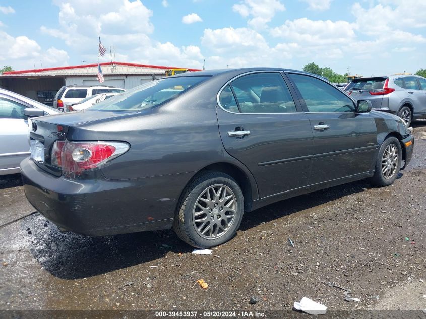 2004 Lexus Es 330 VIN: JTHBA30G145028689 Lot: 39453937