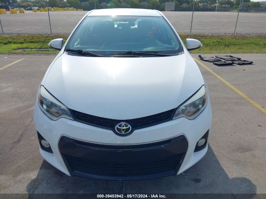 2015 Toyota Corolla L/Le/Le Pls/Prm/S/S Pls VIN: 2T1BURHE4FC344219 Lot: 39453942