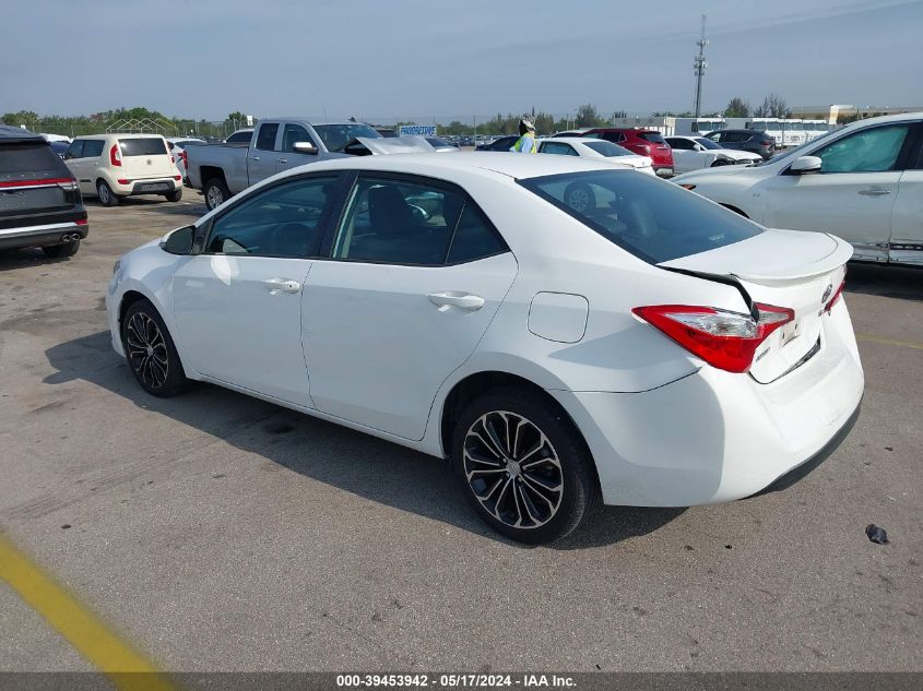 2015 Toyota Corolla L/Le/Le Pls/Prm/S/S Pls VIN: 2T1BURHE4FC344219 Lot: 39453942