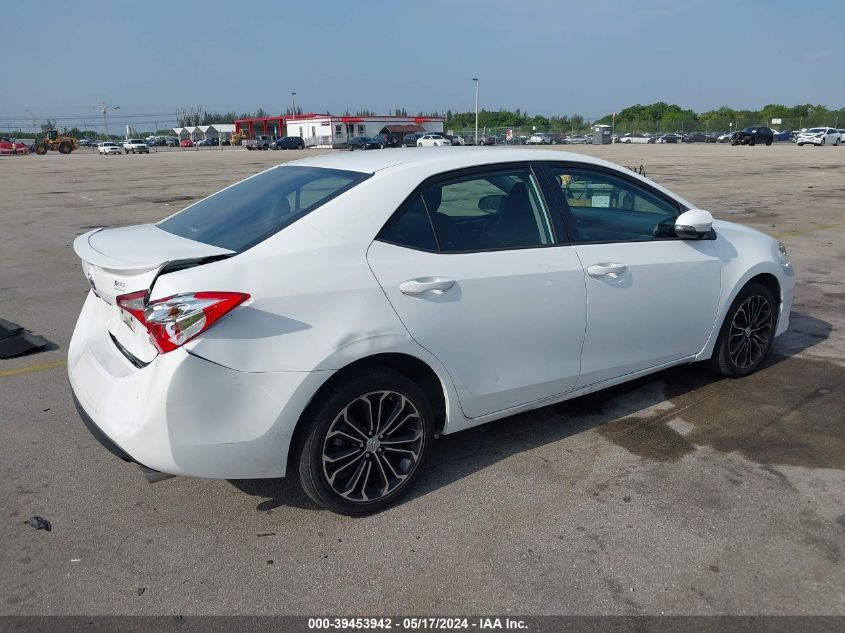 2015 Toyota Corolla L/Le/Le Pls/Prm/S/S Pls VIN: 2T1BURHE4FC344219 Lot: 39453942