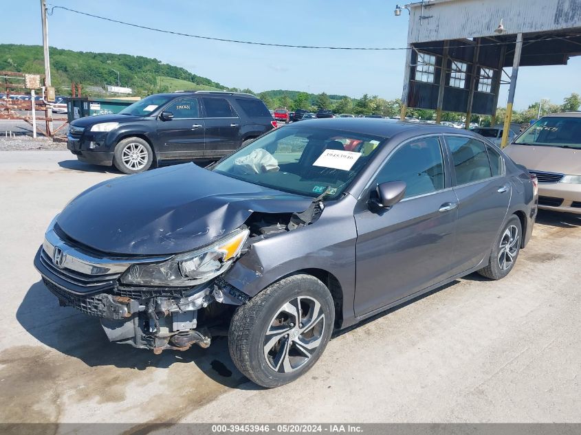 2017 Honda Accord Lx VIN: 1HGCR2F3XHA135798 Lot: 39453946