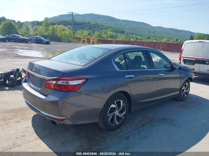 2017 Honda Accord Lx VIN: 1HGCR2F3XHA135798 Lot: 39453946