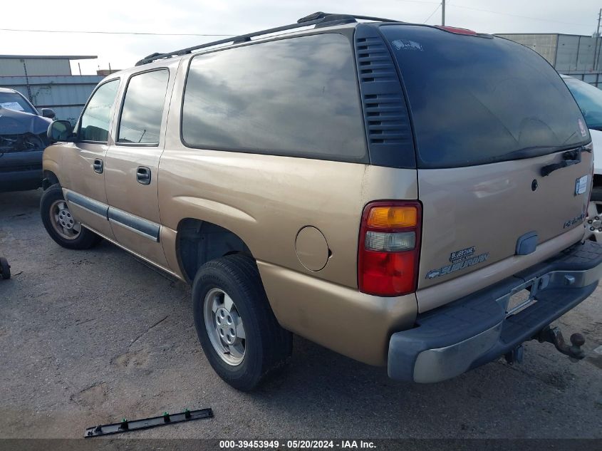 2001 Chevrolet Suburban 1500 Ls VIN: 3GNEC16T21G154024 Lot: 39453949