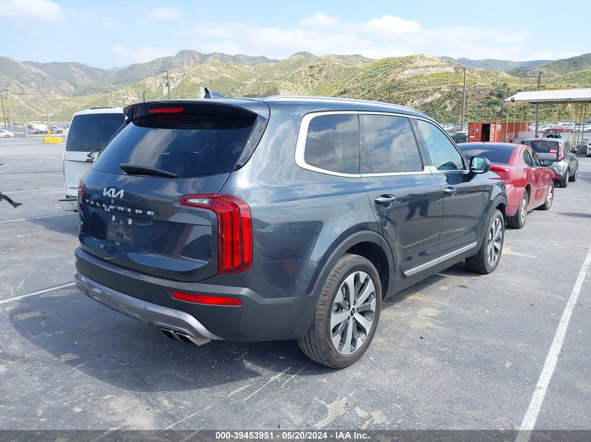 2022 Kia Telluride S VIN: 5XYP6DHC8NG288211 Lot: 39453951