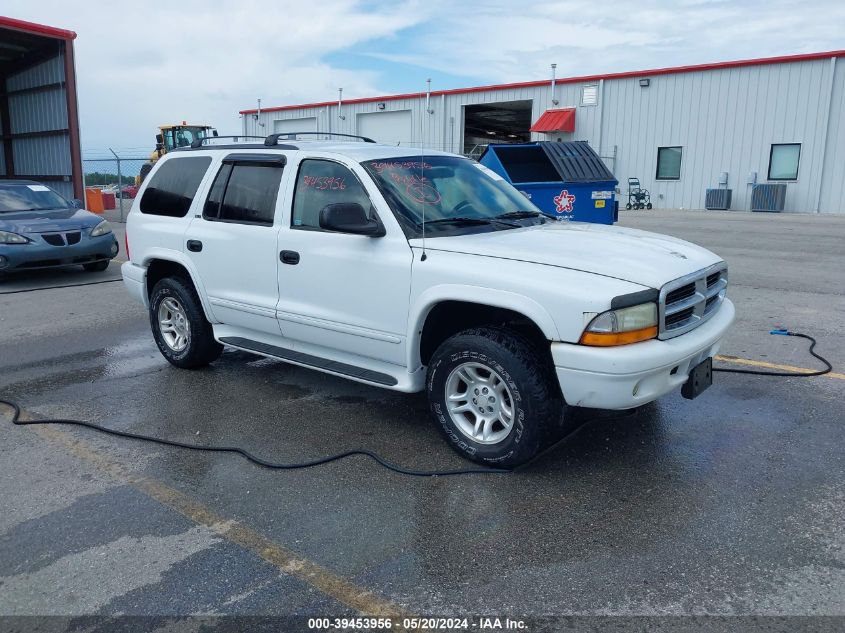 2002 Dodge Durango Slt VIN: 1B4HS48N52F185485 Lot: 39453956