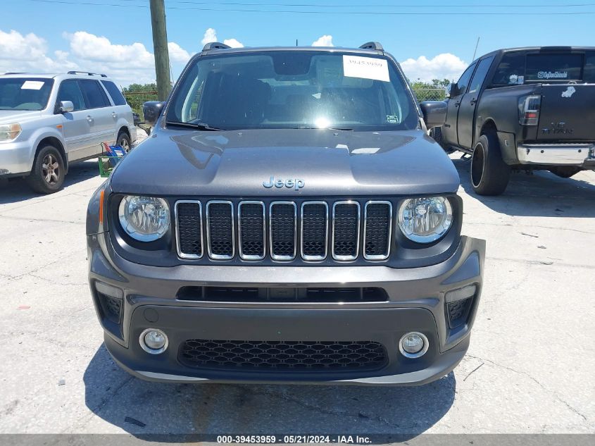 2020 Jeep Renegade Latitude Fwd VIN: ZACNJABB6LPL16392 Lot: 39453959