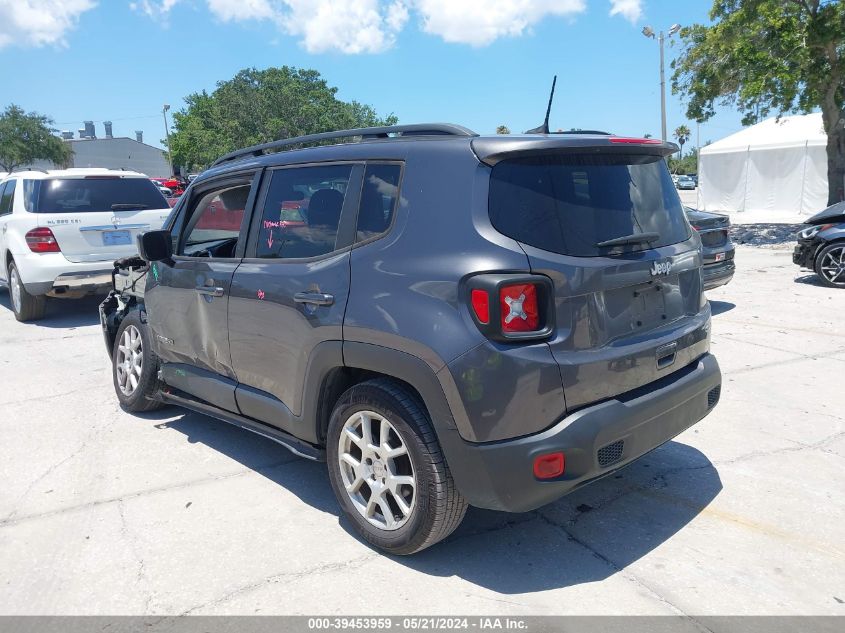 2020 Jeep Renegade Latitude Fwd VIN: ZACNJABB6LPL16392 Lot: 39453959