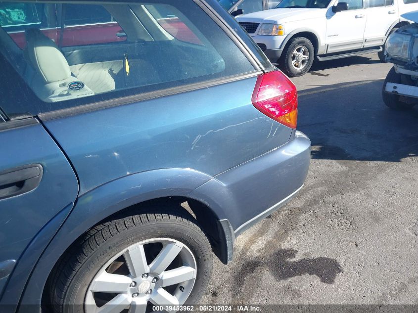 2006 Subaru Legacy Outback 2.5I VIN: 4S4BP61C567331359 Lot: 39453962