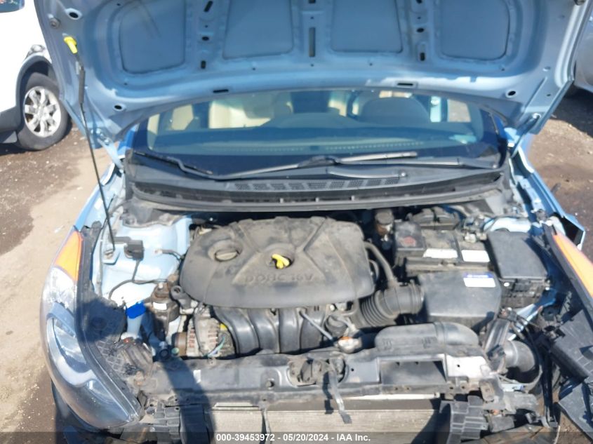 2012 Hyundai Elantra Limited (Ulsan Plant) VIN: KMHDH4AE2CU447563 Lot: 39453972