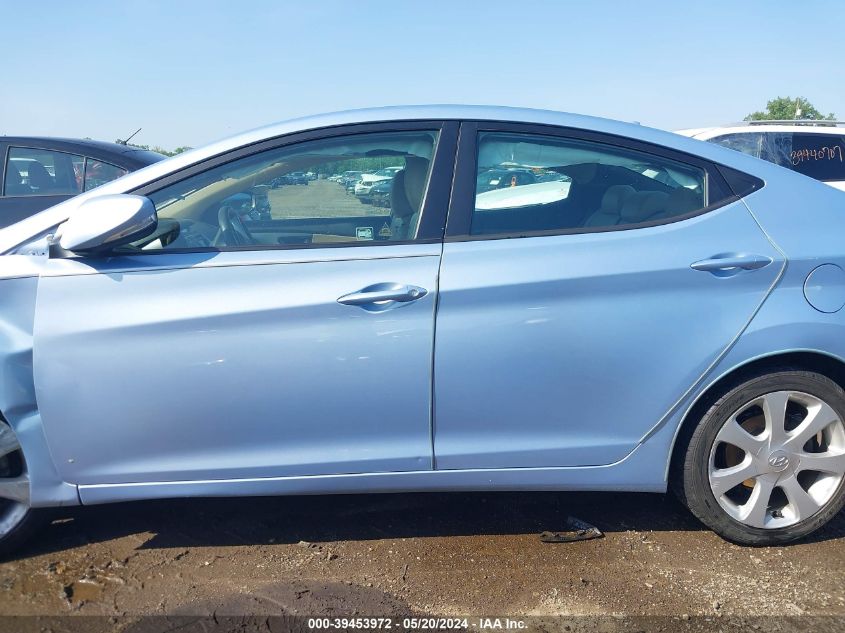 2012 Hyundai Elantra Limited (Ulsan Plant) VIN: KMHDH4AE2CU447563 Lot: 39453972