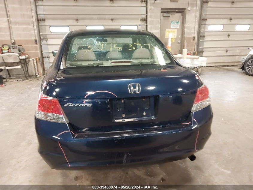 2010 Honda Accord 2.4 Lx VIN: 1HGCP2F30AA060735 Lot: 39453974