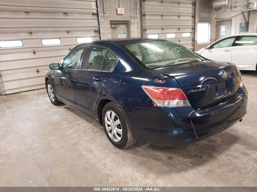 2010 Honda Accord 2.4 Lx VIN: 1HGCP2F30AA060735 Lot: 39453974