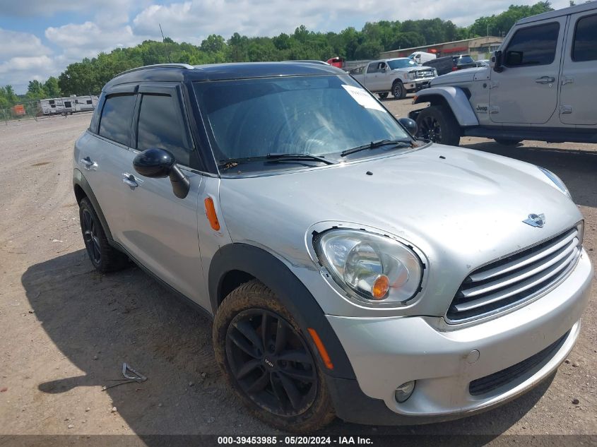 2012 Mini Cooper Countryman VIN: WMWZB3C54CWM05481 Lot: 39453985