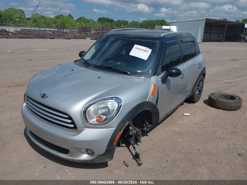 2012 Mini Cooper Countryman VIN: WMWZB3C54CWM05481 Lot: 39453985