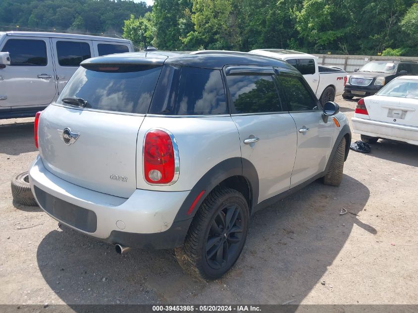 2012 Mini Cooper Countryman VIN: WMWZB3C54CWM05481 Lot: 39453985