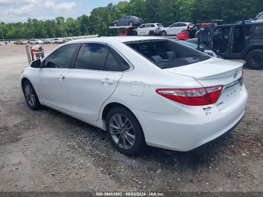 2016 Toyota Camry Se VIN: 4T1BF1FK9GU575721 Lot: 39453992