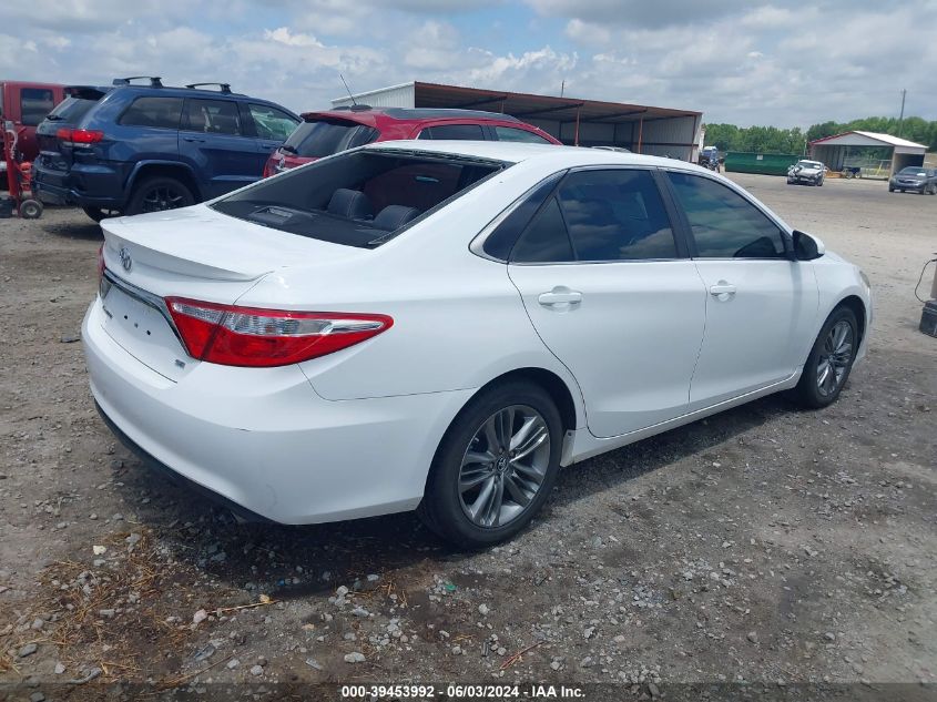 2016 Toyota Camry Se VIN: 4T1BF1FK9GU575721 Lot: 39453992