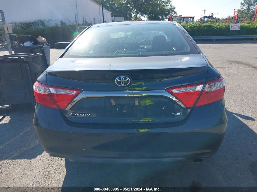 2016 Toyota Camry Se VIN: 4T1BF1FK7GU598334 Lot: 39453995