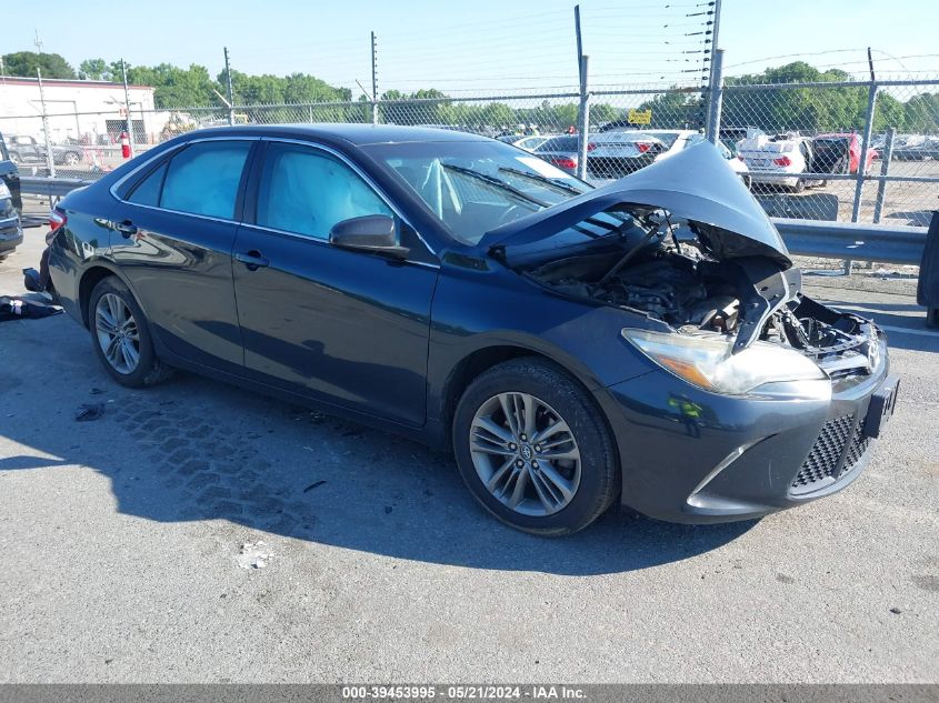 2016 Toyota Camry Se VIN: 4T1BF1FK7GU598334 Lot: 39453995