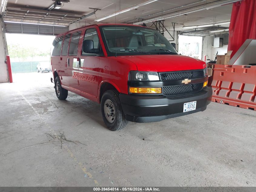 2024 Chevrolet Express Passenger Rwd 2500 Regular Wheelbase Ls VIN: 1GAWGEFP6R1176767 Lot: 39454014