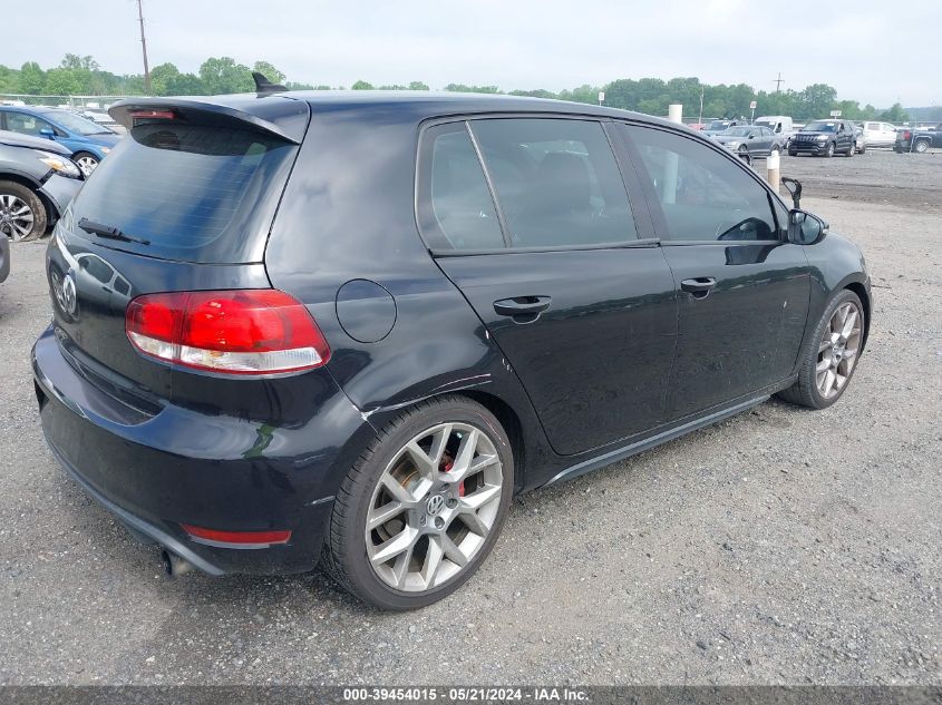 2013 Volkswagen Gti Wolfsburg Edition VIN: WVWHD7AJ7DW140511 Lot: 39454015