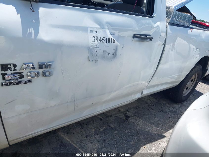 2023 Ram 1500 Classic Tradesman Regular Cab 4X2 8' Box VIN: 3C6JR6DG5PG550294 Lot: 39454016