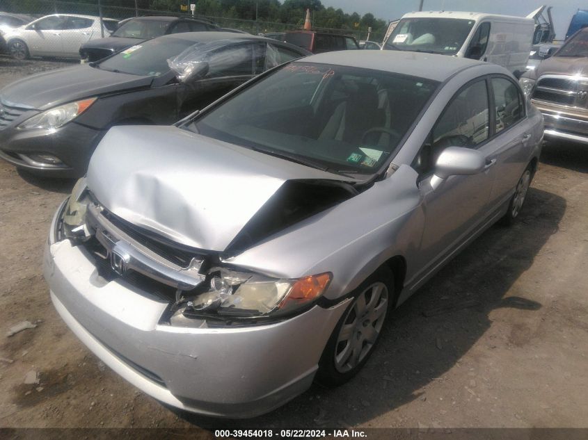 2007 Honda Civic Lx VIN: 1HGFA16567L085081 Lot: 39454018