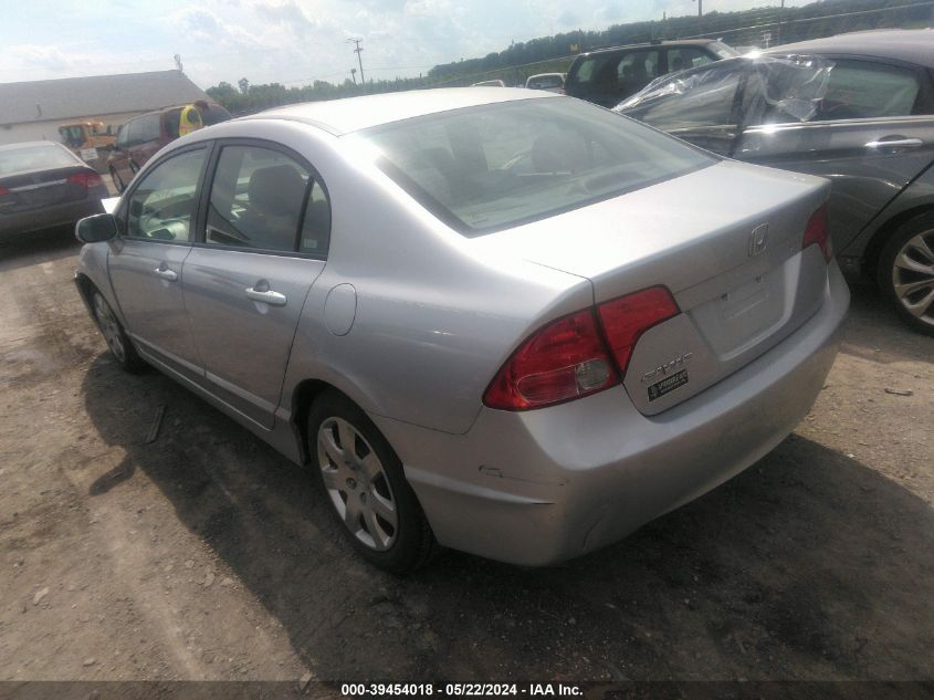 2007 Honda Civic Lx VIN: 1HGFA16567L085081 Lot: 39454018