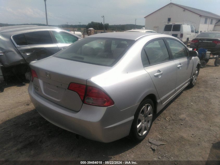 2007 Honda Civic Lx VIN: 1HGFA16567L085081 Lot: 39454018