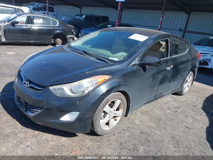 2013 Hyundai Elantra Gls VIN: 5NPDH4AE9DH279551 Lot: 39454021