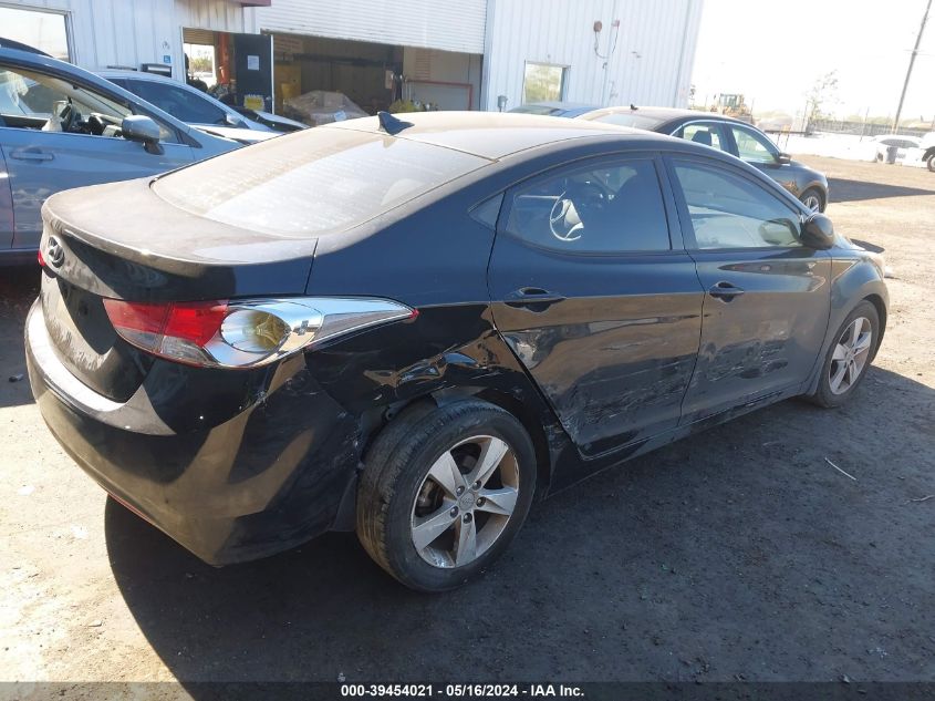 2013 Hyundai Elantra Gls VIN: 5NPDH4AE9DH279551 Lot: 39454021