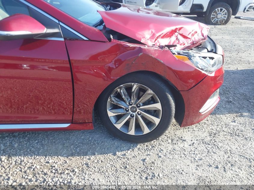 2015 Hyundai Sonata Sport VIN: 5NPE34AF5FH106737 Lot: 39454027