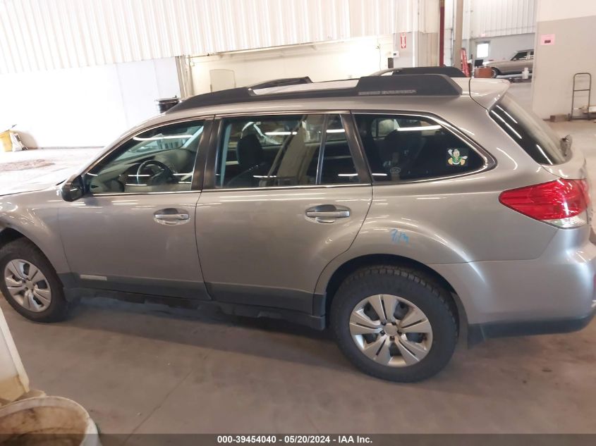 2011 Subaru Outback 2.5I VIN: 4S4BRBAC4B3405021 Lot: 39454040