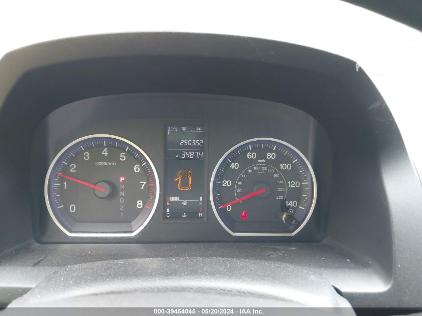 2009 Honda Cr-V Lx VIN: 5J6RE48349L017520 Lot: 39454045