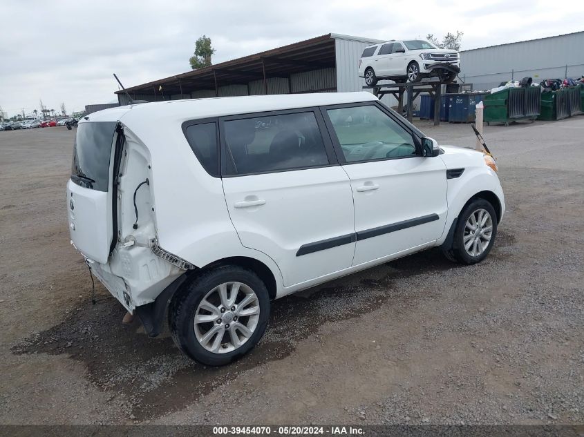 2013 Kia Soul + VIN: KNDJT2A61D7763510 Lot: 39454070