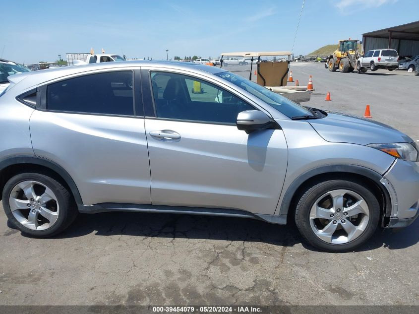 2016 Honda Hr-V Ex VIN: 3CZRU5H51GM721048 Lot: 39454079